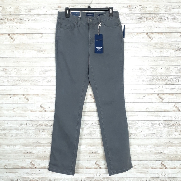 Charter Club Pants Lexington Straight Leg Tummy Slimming H - Picture 1 of 7